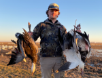 SEMO hunting with his snow geese